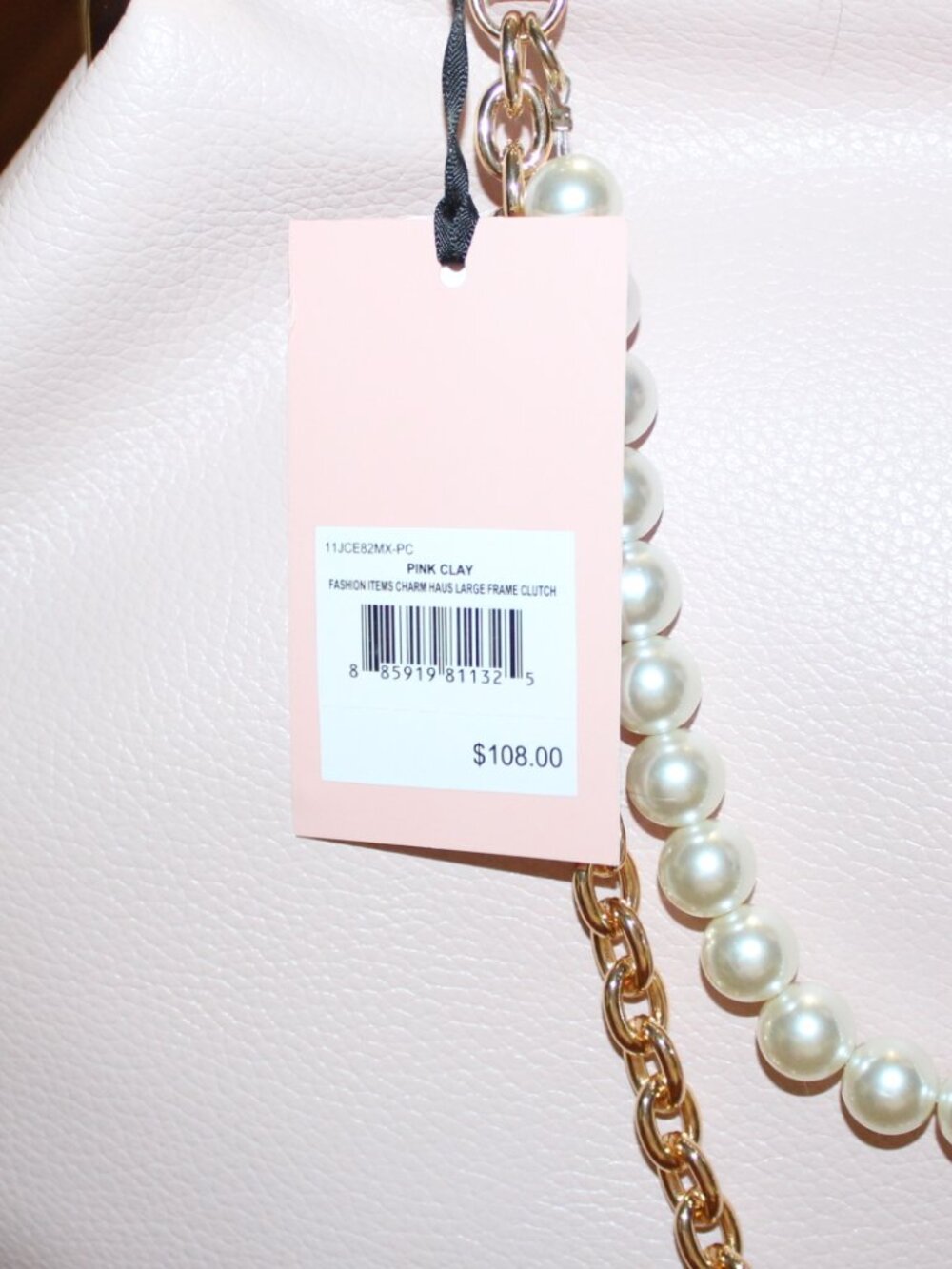 NWT Juicy Couture Pink Kiss Loch Purse. STUNNING! - Picture 3 of 16